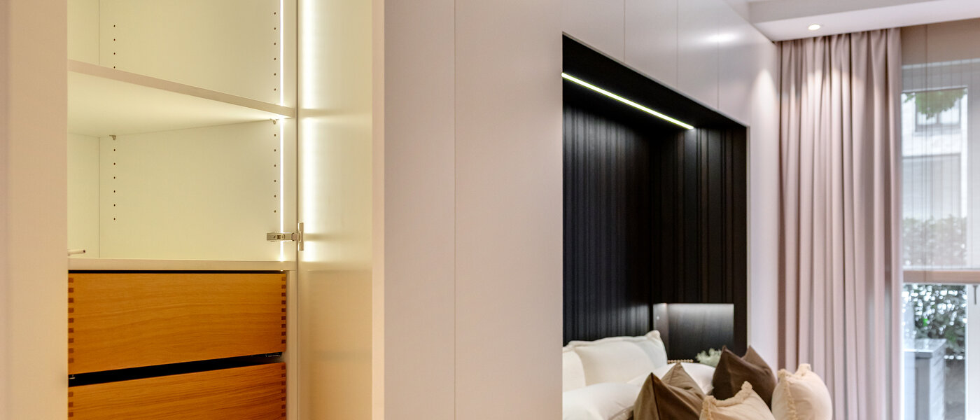 квартира München Maxvorstadt - Museumsviertel 02 спальная комната 14574