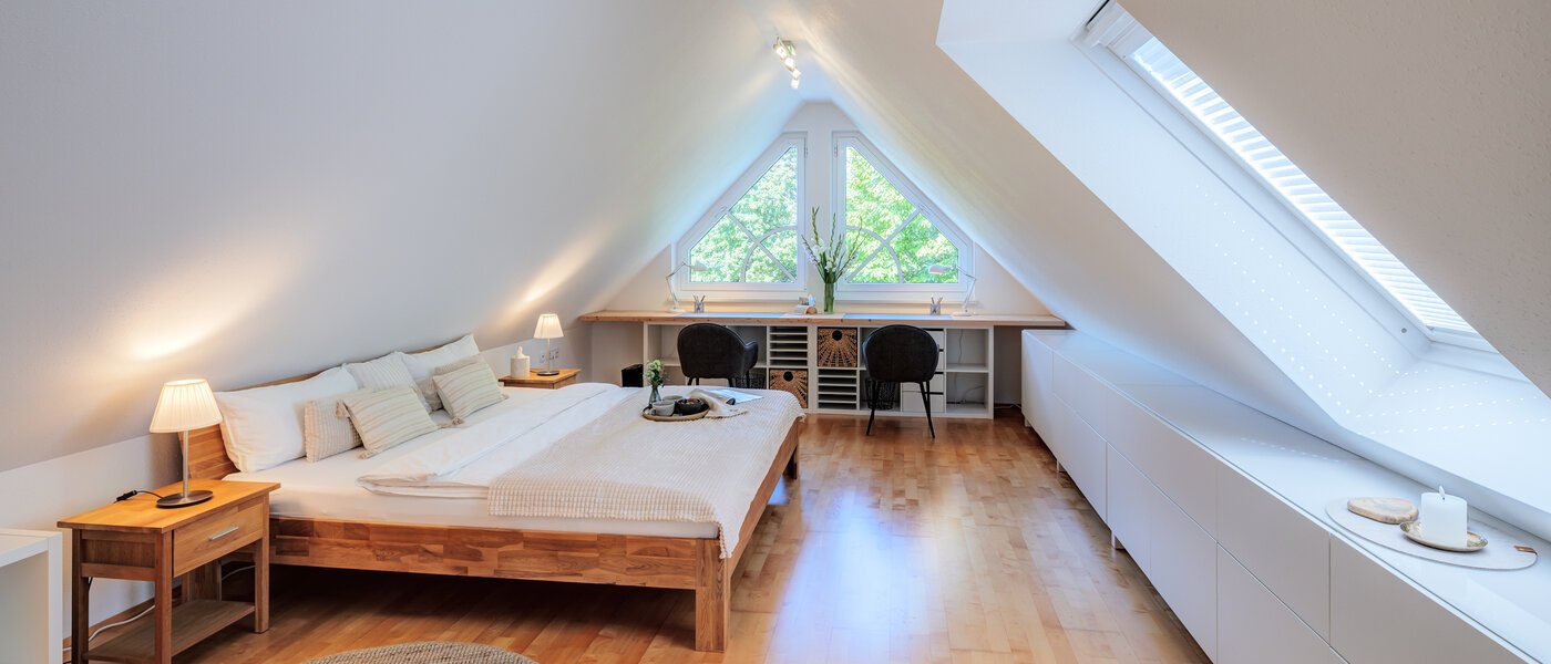 двухэтажная квартира Gröbenzell 01 2-я спальная комната 14575