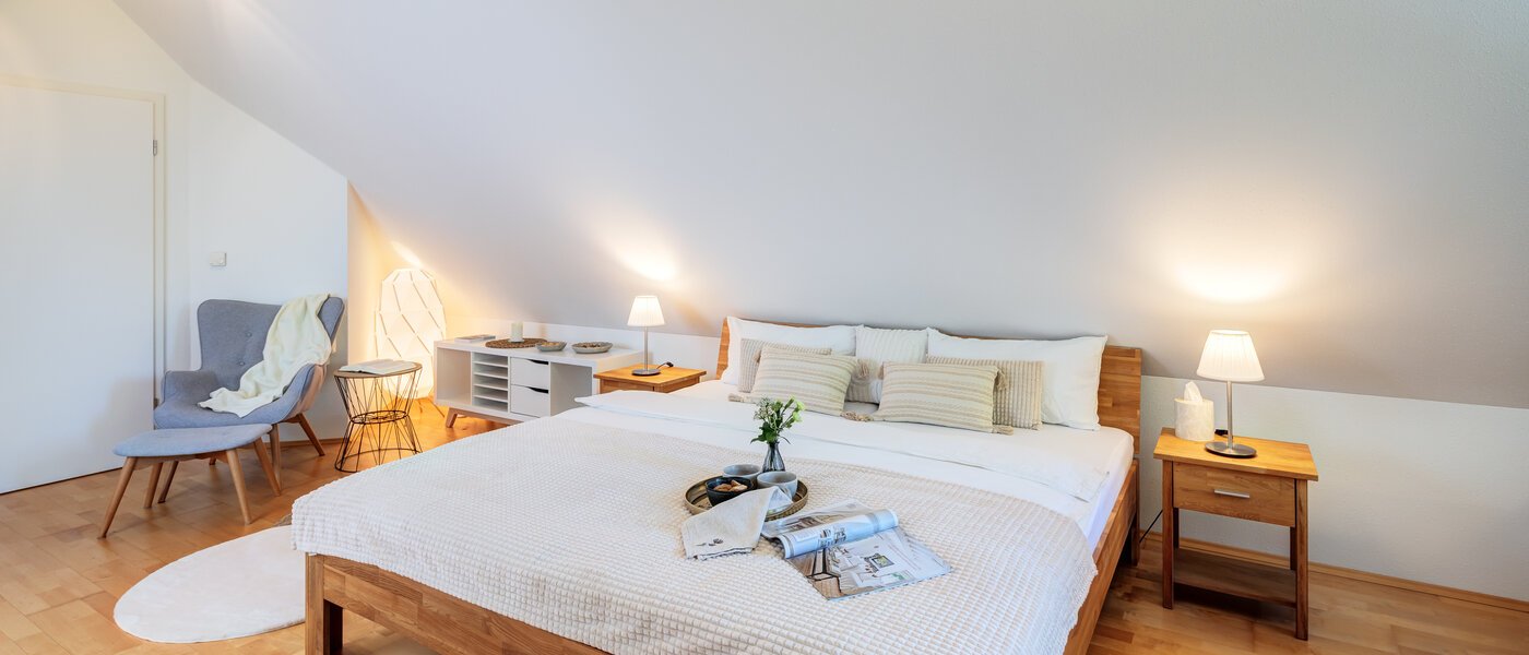 двухэтажная квартира Gröbenzell 03 2-я спальная комната 14575