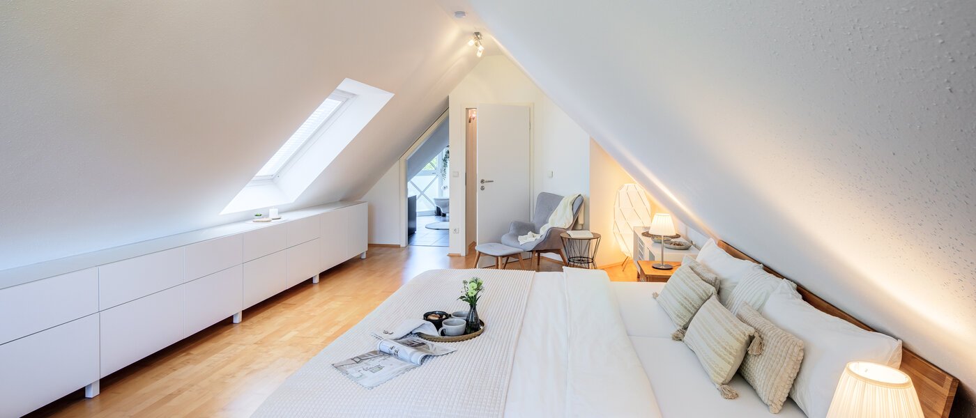 двухэтажная квартира Gröbenzell 05 2-я спальная комната 14575