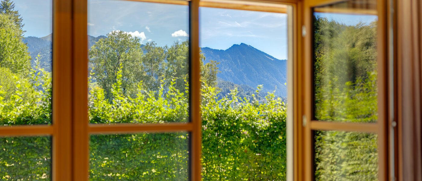 квартира Bad Wiessee 01 вид из окна 14576