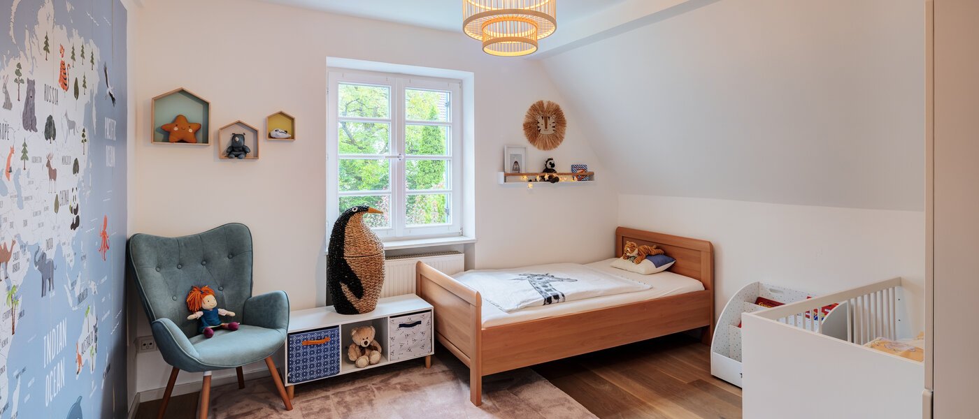 Особняк München Obermenzing 01 детская комната 14582