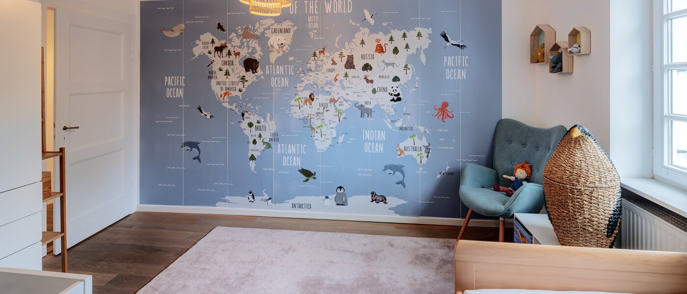 Особняк München Obermenzing 05 детская комната 14582