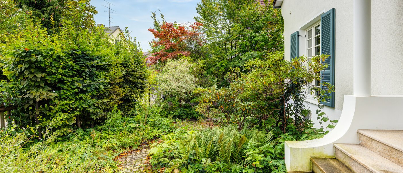 Особняк München Obermenzing 05 сад 14582