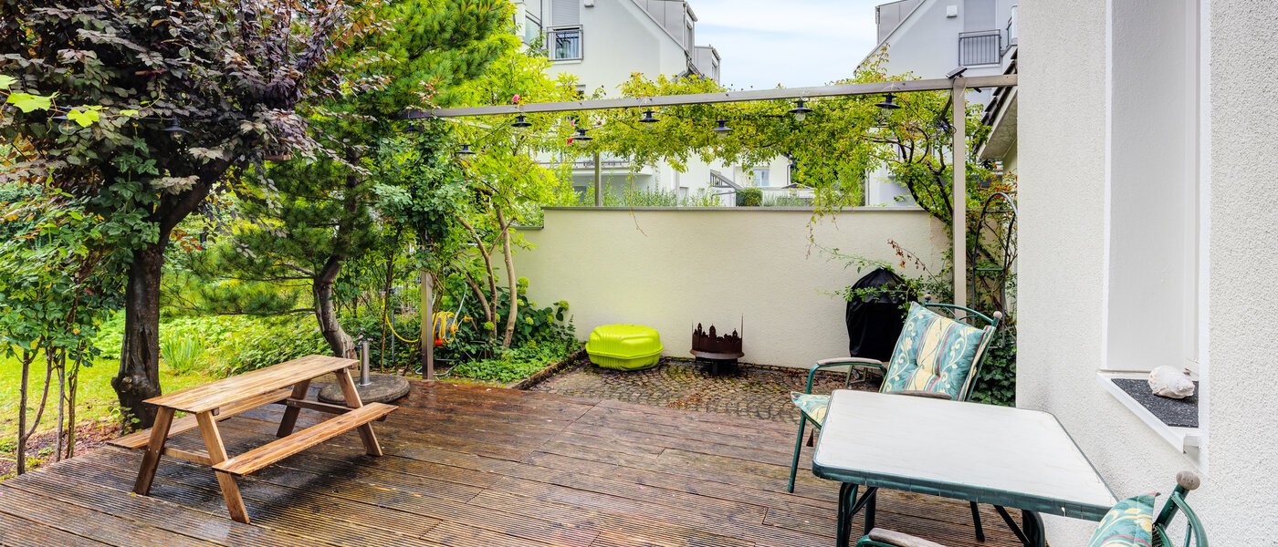 Особняк München Obermenzing 03 терраса 14582