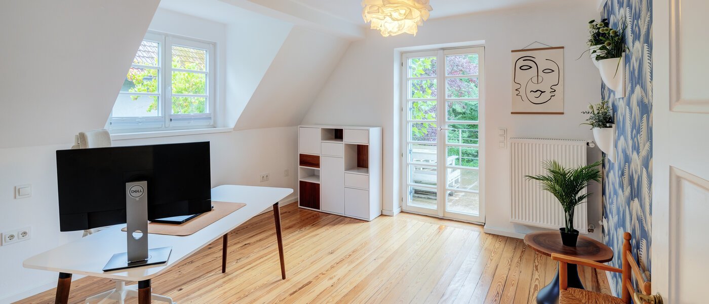 Особняк München Obermenzing 02 рабочий кабинет 14582