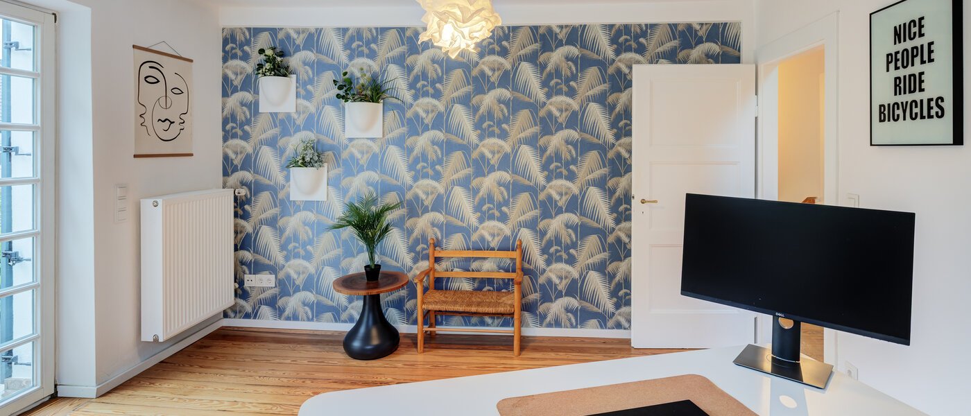 Особняк München Obermenzing 03 рабочий кабинет 14582