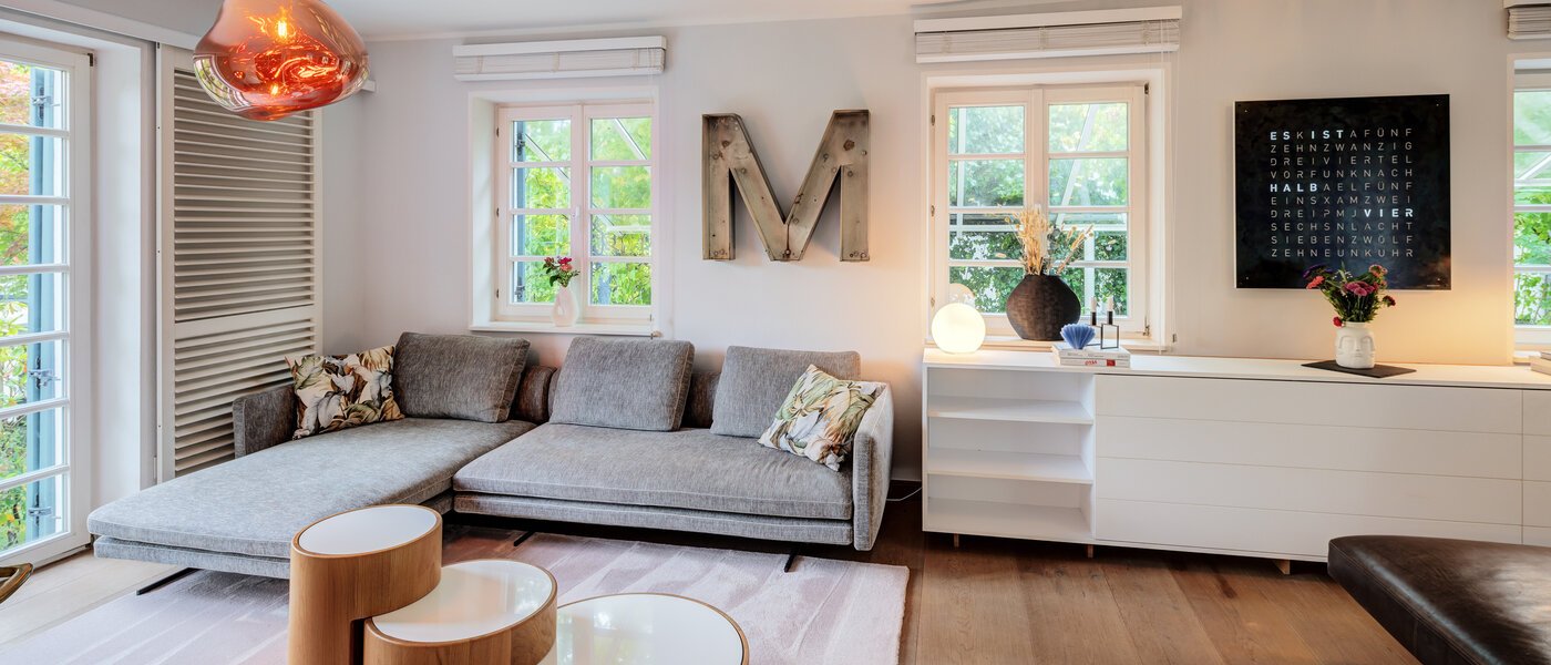 Особняк München Obermenzing 04 жилое пространство 14582