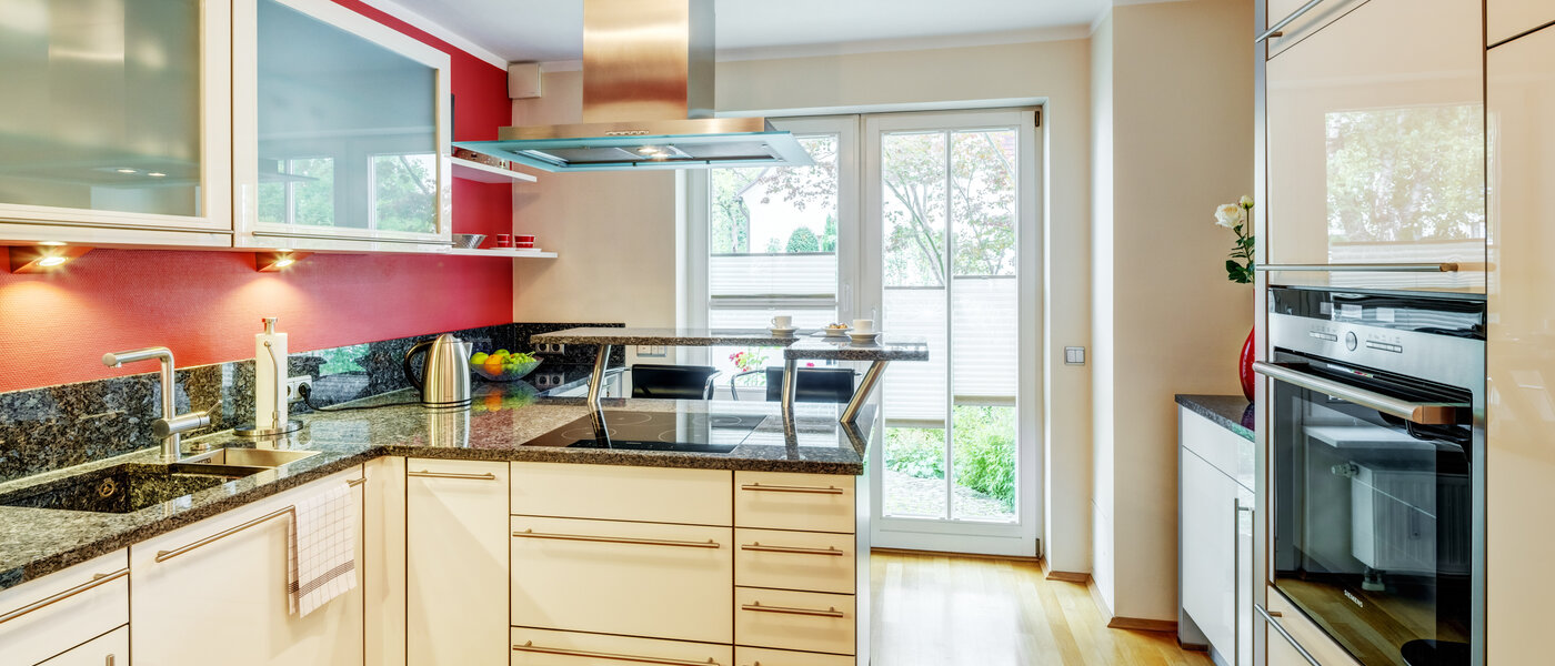 двухэтажная квартира München Fasangarten 01 кухня 14585