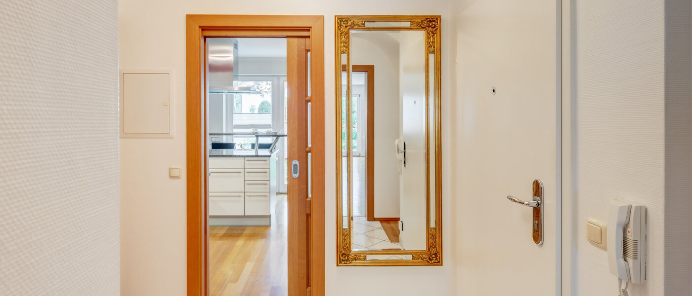 двухэтажная квартира München Fasangarten 02 коридор 14585