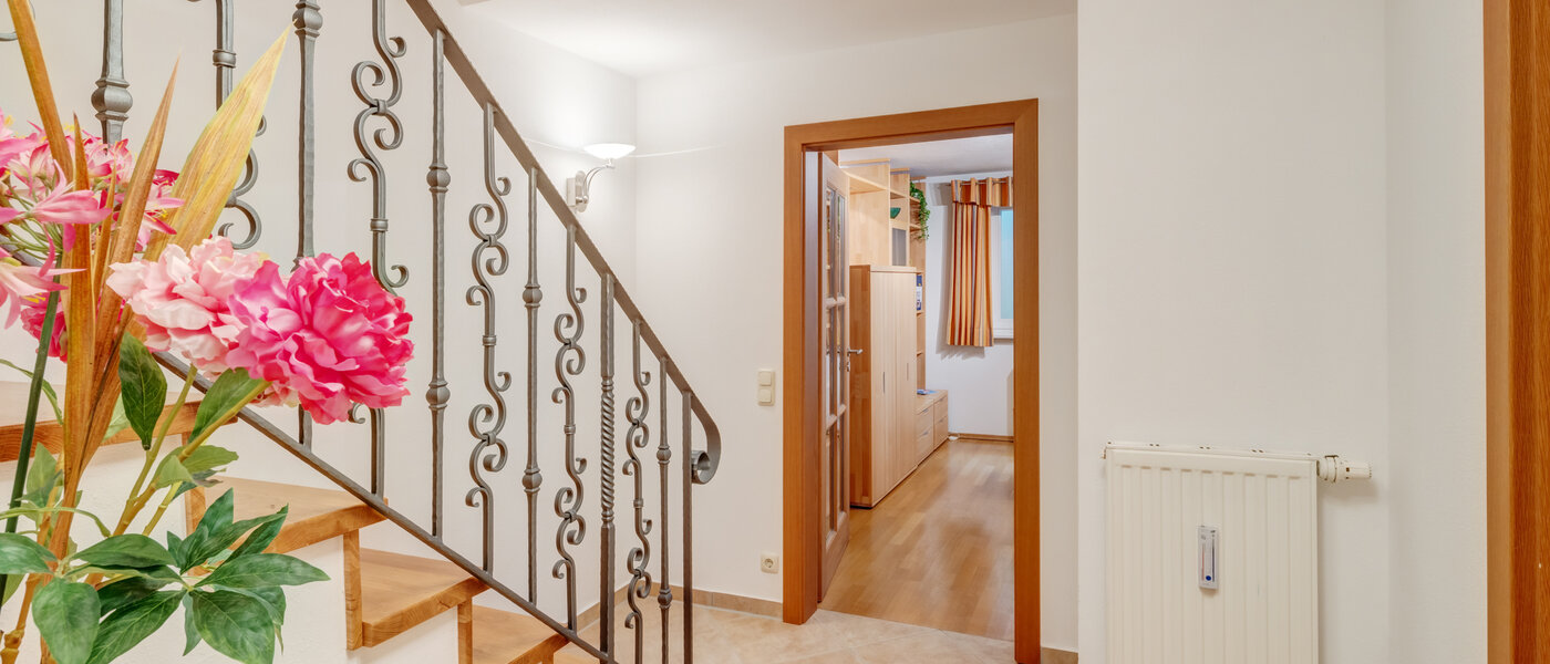 двухэтажная квартира München Fasangarten 08 коридор 14585