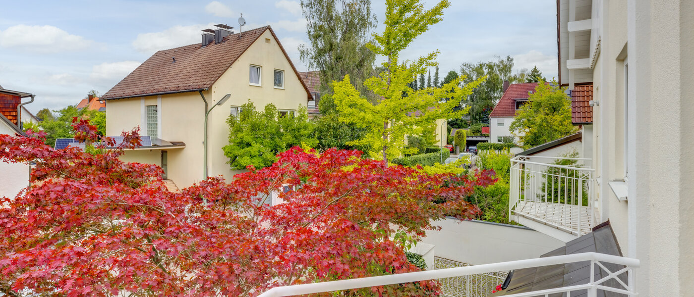 двухэтажная квартира München Fasangarten 01 балкон 14585