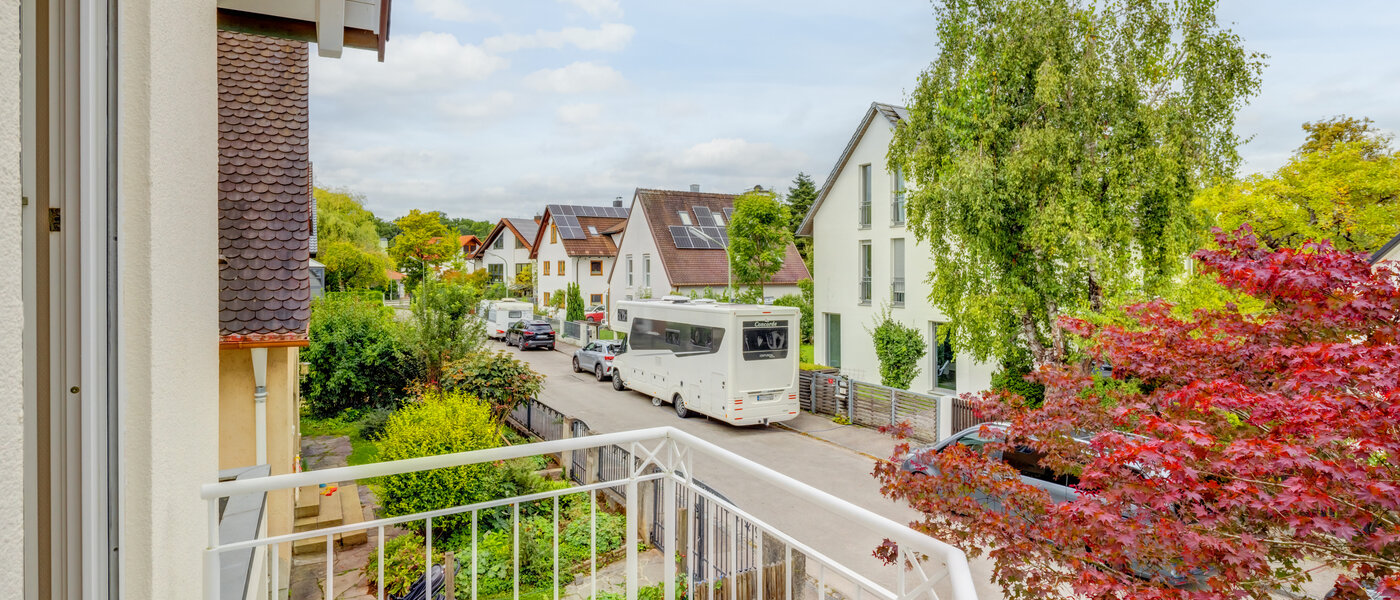 двухэтажная квартира München Fasangarten 03 балкон 14585