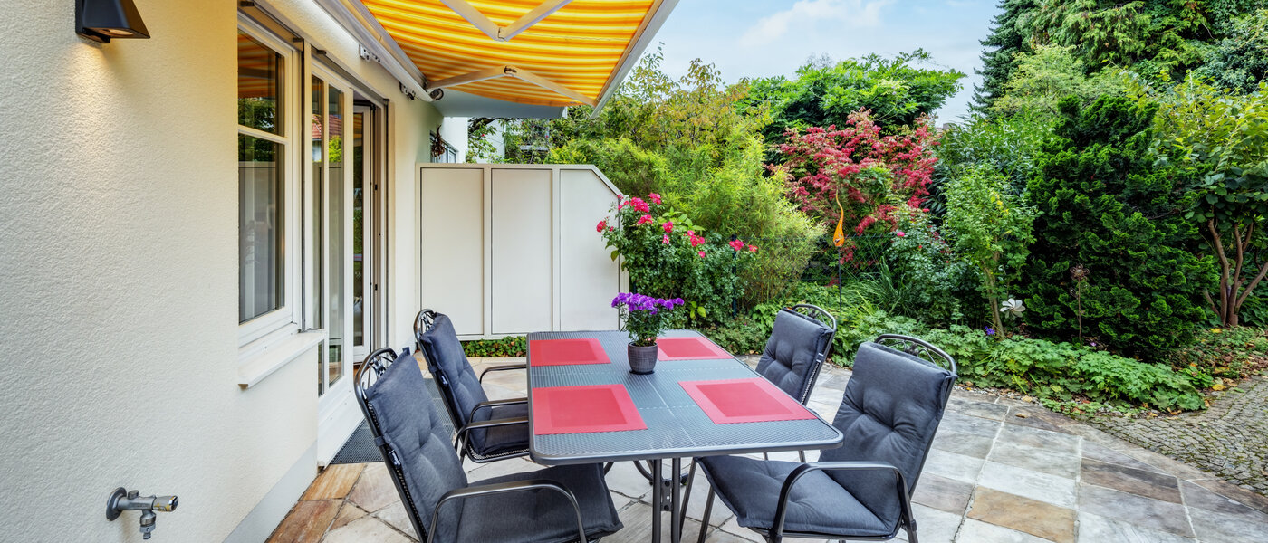 двухэтажная квартира München Fasangarten 02 терраса 14585