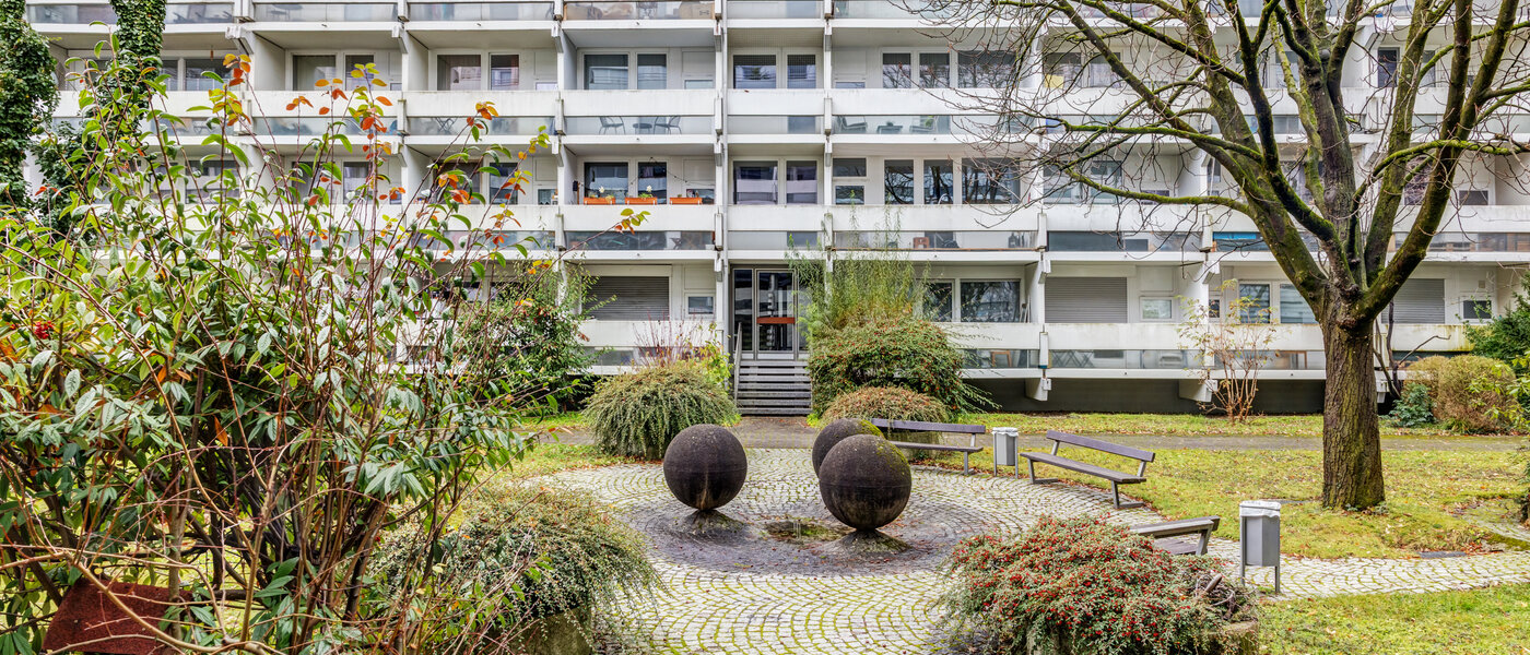 квартира München Neuhausen 02 внутренний двор  14587