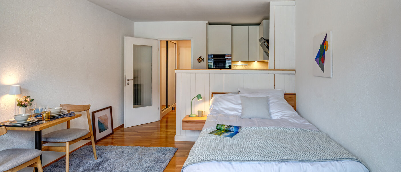 квартира München Neuhausen 04 жилое пространство 14587