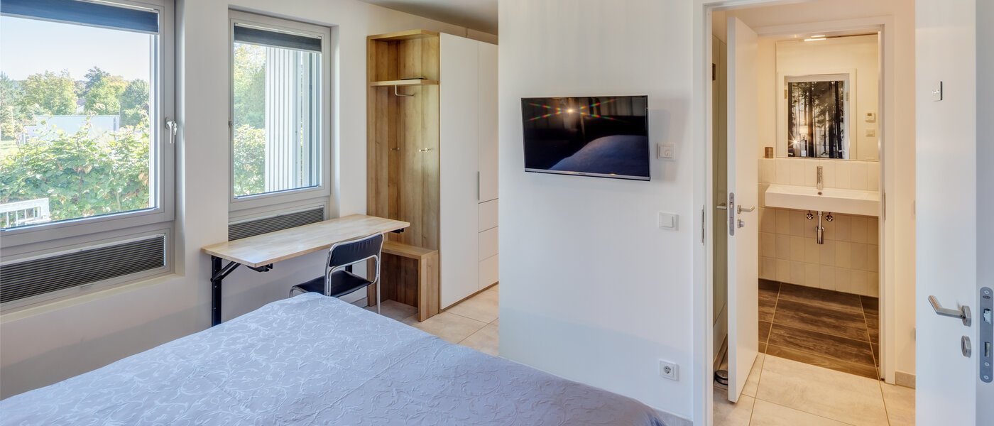 квартира Herrsching am Ammersee 02 1-я спальная комната 14589