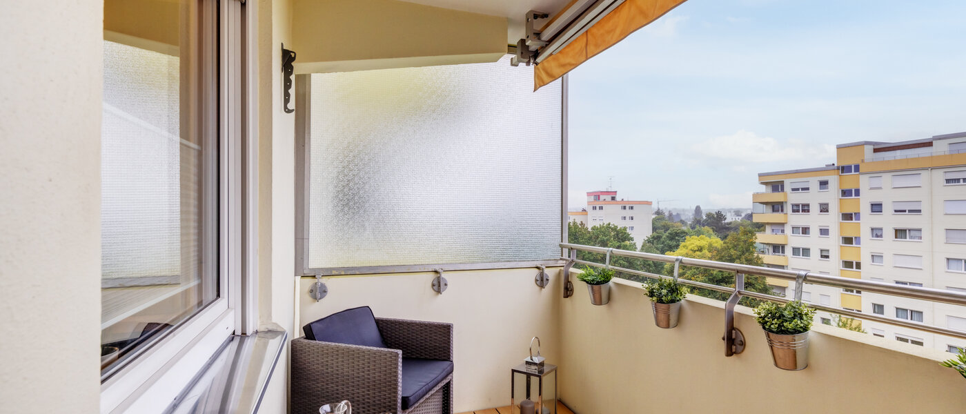 квартира München Westkreuz 01 балкон 14594