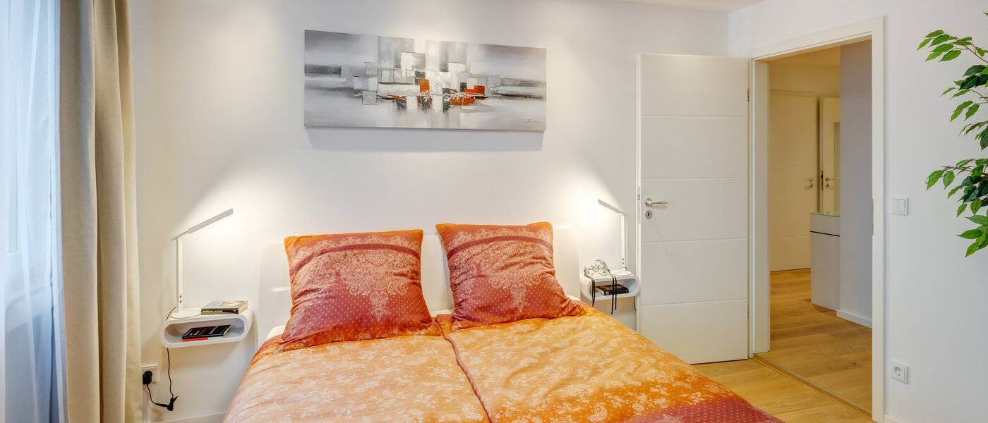 квартира München Westkreuz 02 спальная комната 14594