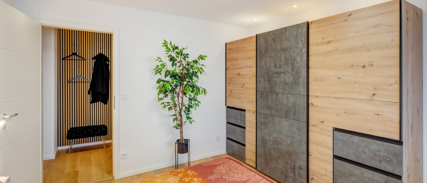 квартира München Westkreuz 03 спальная комната 14594