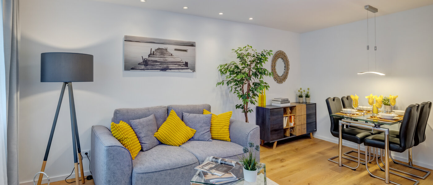 квартира München Westkreuz 02 гостиная 14594