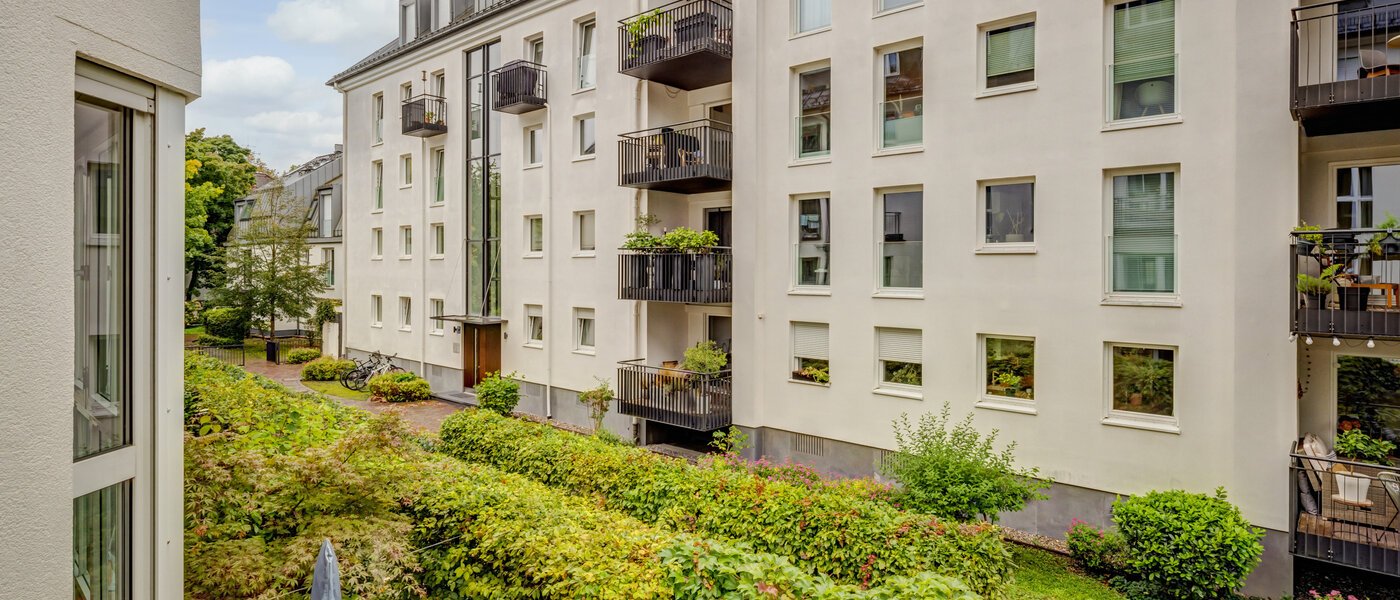 квартира München Nymphenburg 01 вид из окна 14596