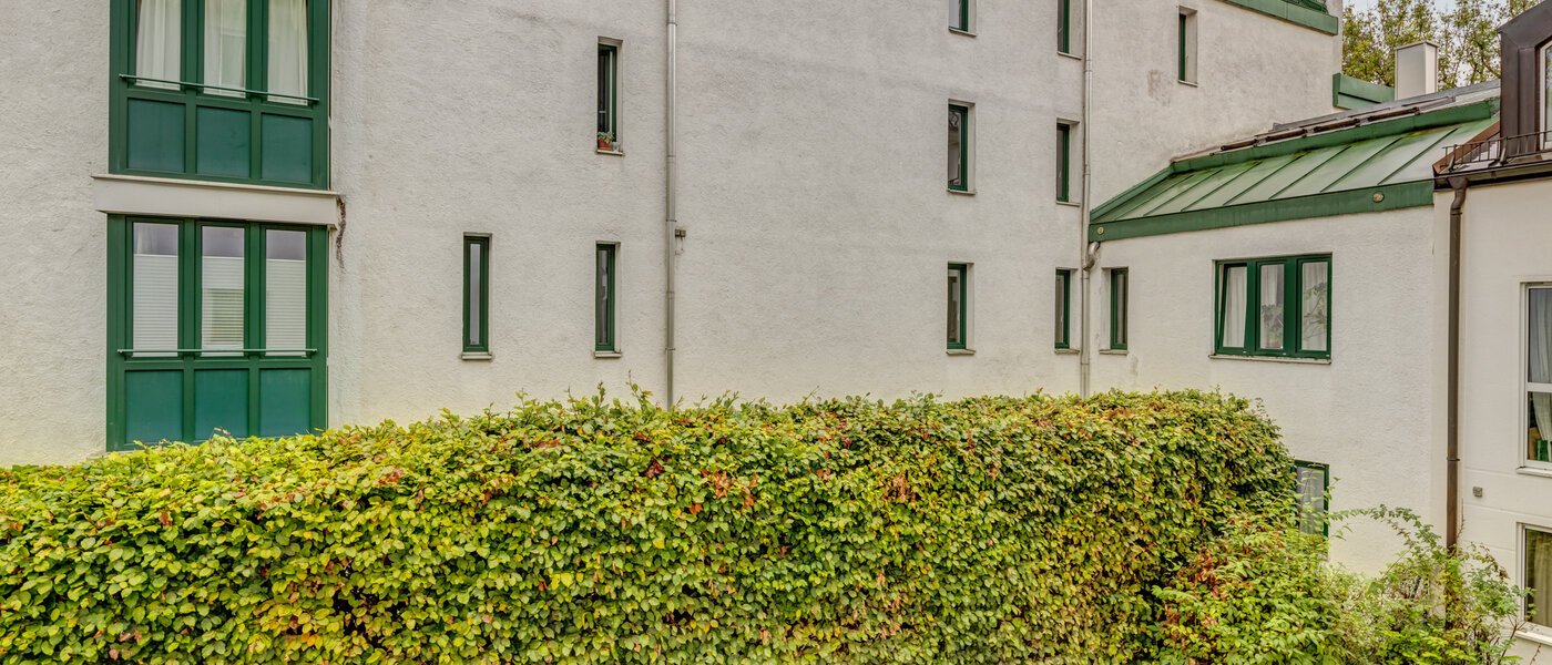 квартира München Nymphenburg 05 вид из окна 14596