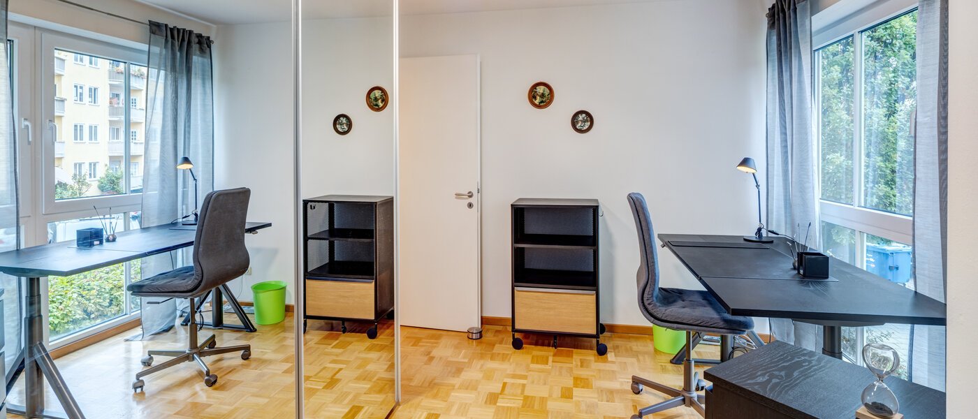 квартира München Nymphenburg 01 рабочий кабинет 14596
