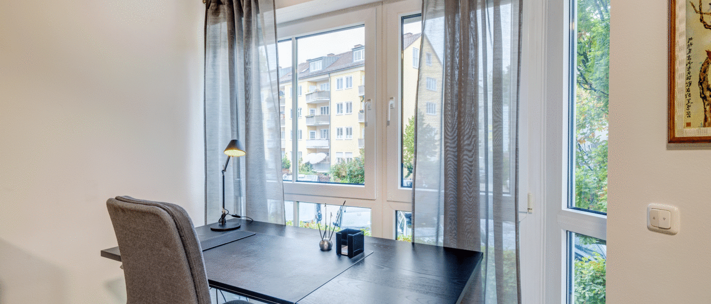 квартира München Nymphenburg 02 рабочий кабинет 14596