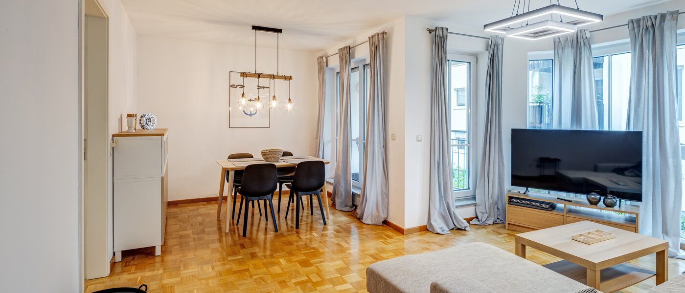 квартира München Nymphenburg 03 гостиная 14596