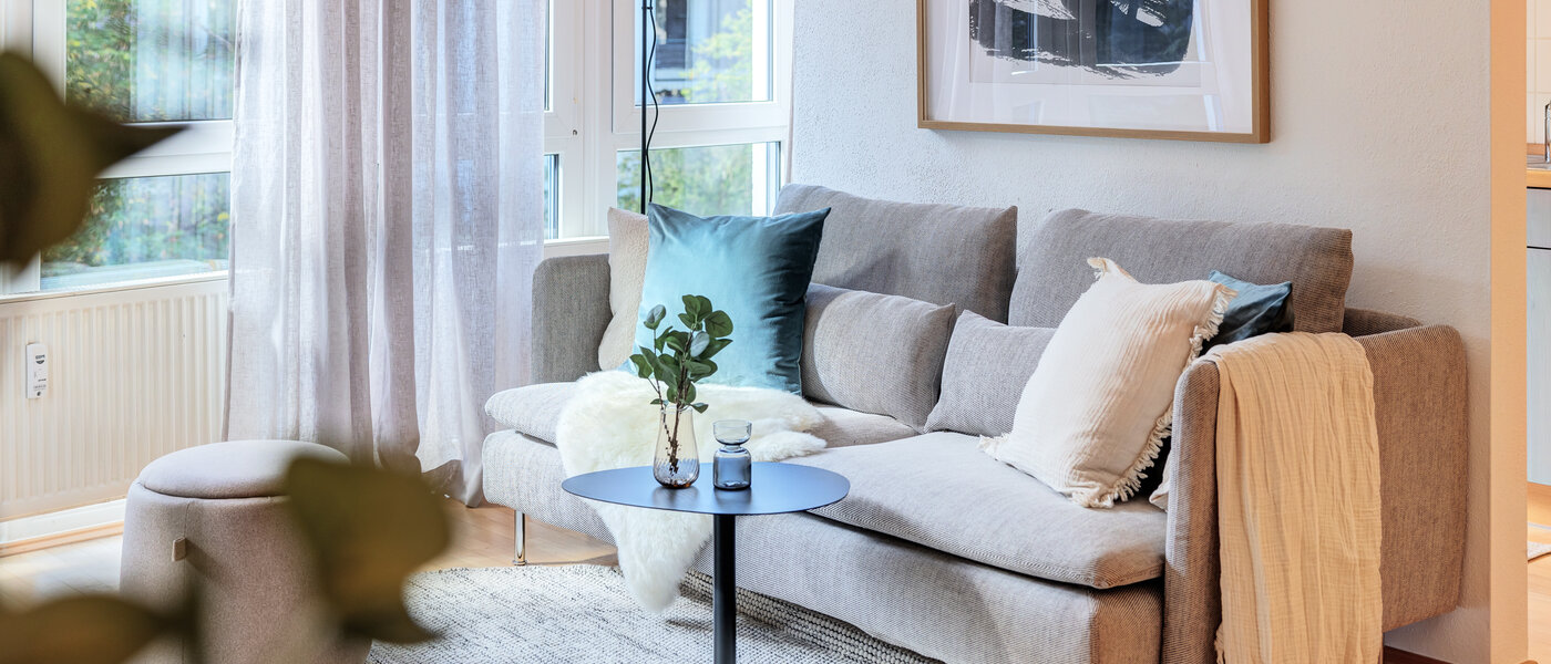 квартира München Obergiesing 02 гостиная 14597