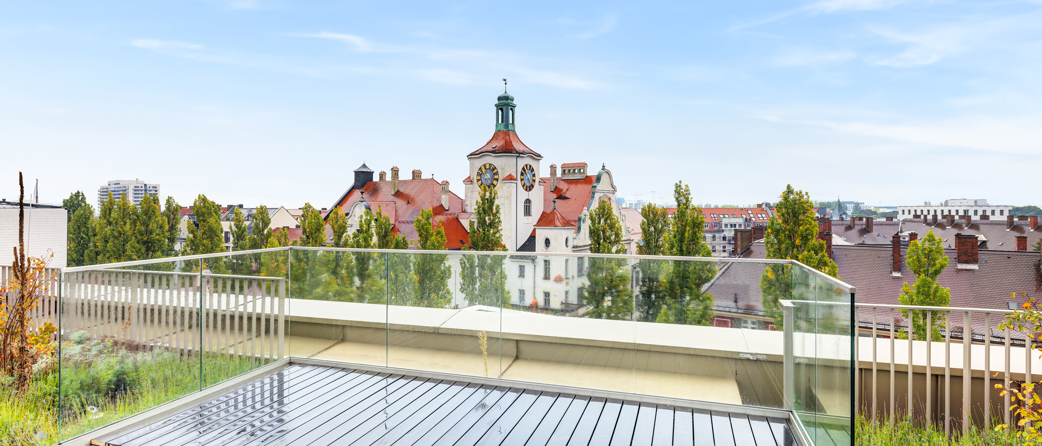 квартира München Au 05 общая терраса для жильцов дома 14601