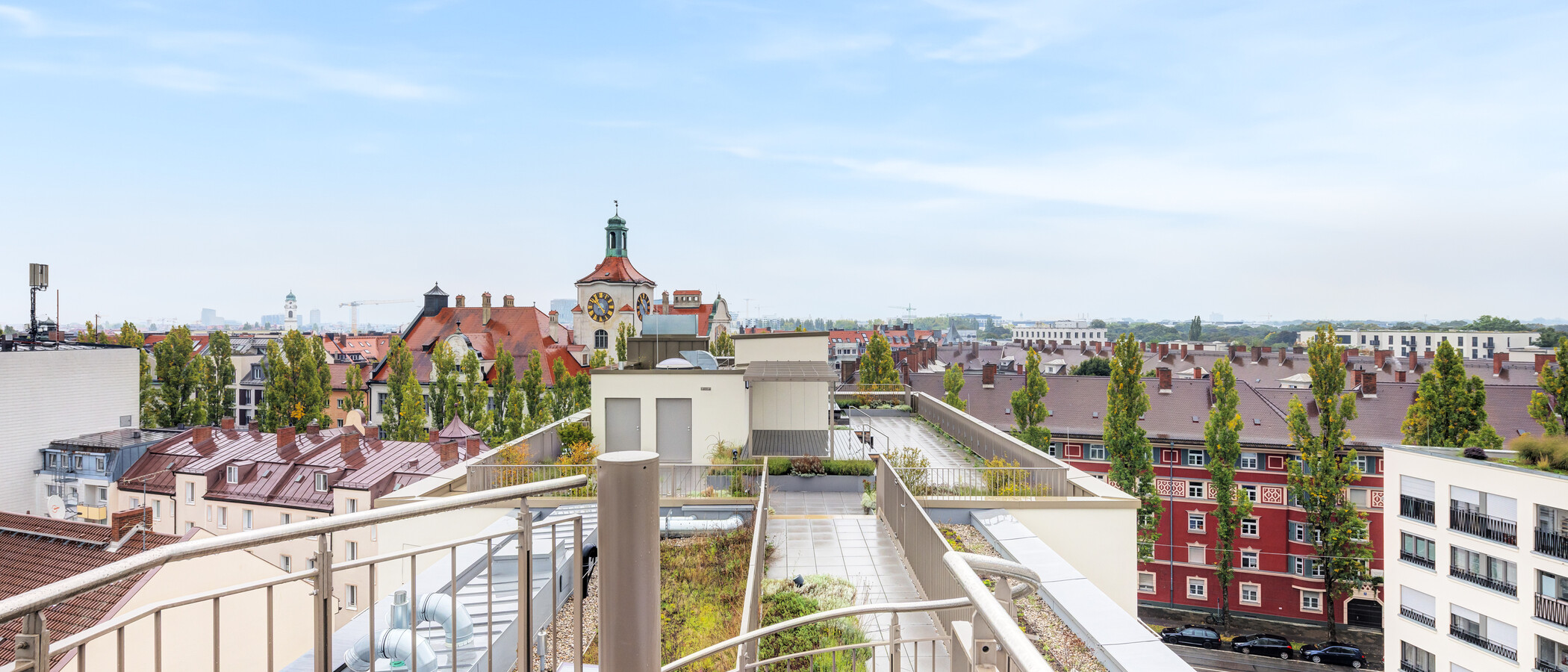 квартира München Au 06 общая терраса для жильцов дома 14601