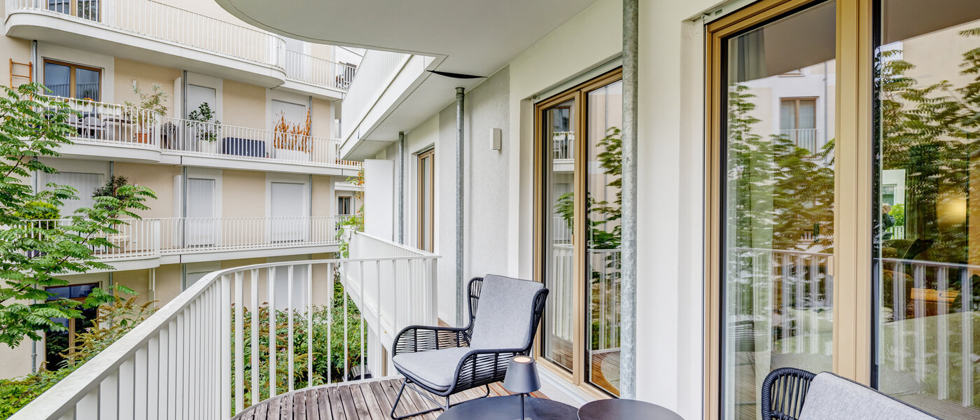 квартира München Maxvorstadt 03 балкон 14603