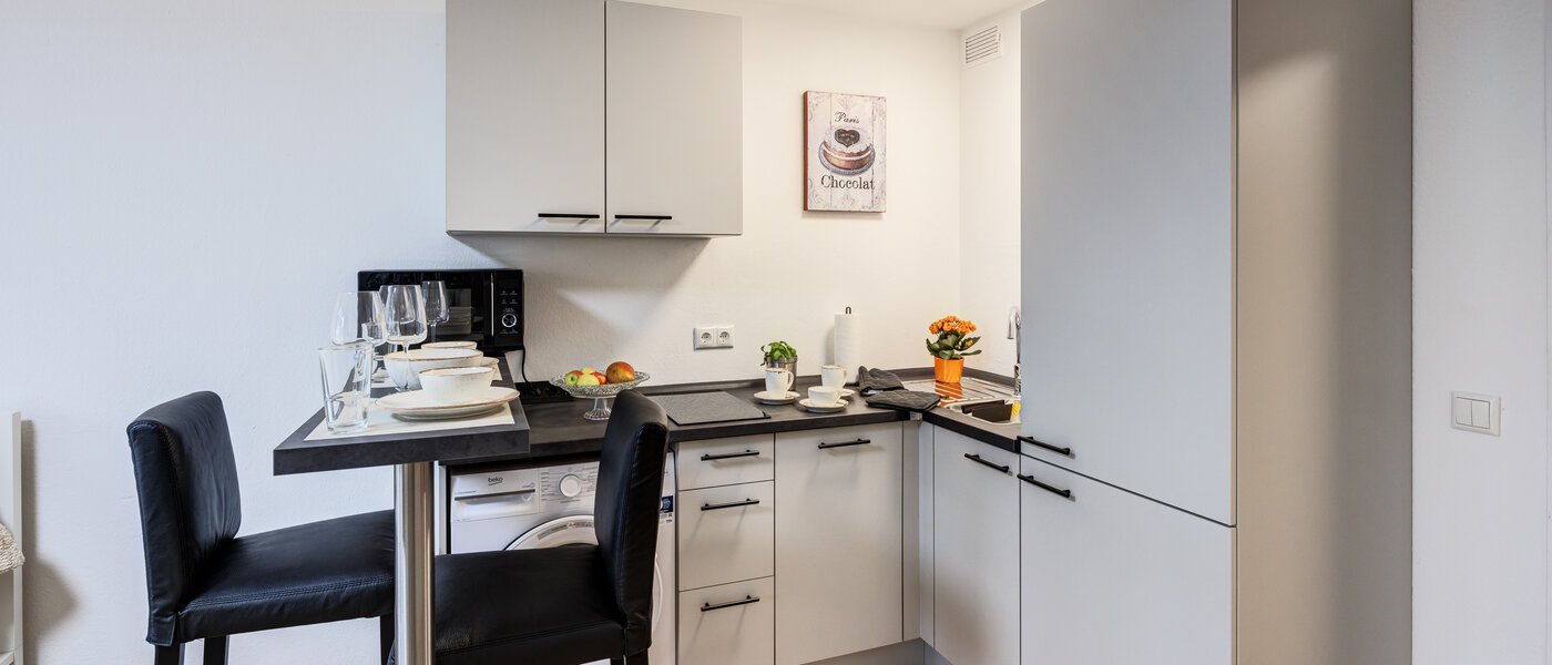 квартира München Berg am Laim 01 кухня 14607