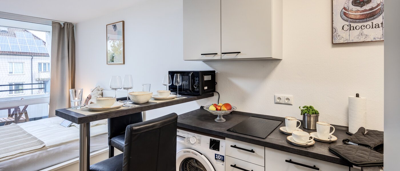 квартира München Berg am Laim 03 кухня 14607