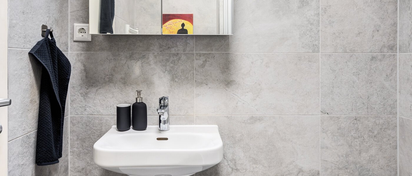 квартира München Berg am Laim 01 ванная комната 14607