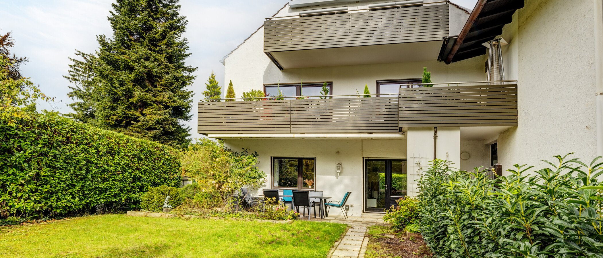квартира с садом München Hadern 02 сад 14610