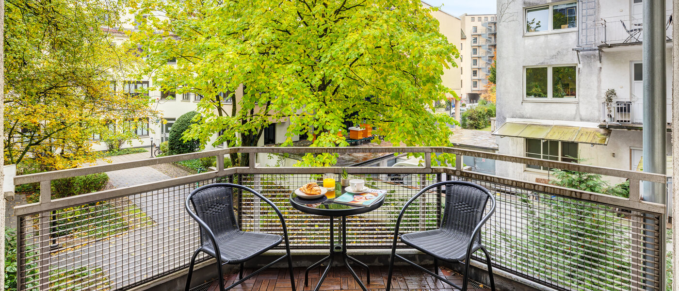 квартира München Maxvorstadt - Westen 01 балкон 14611