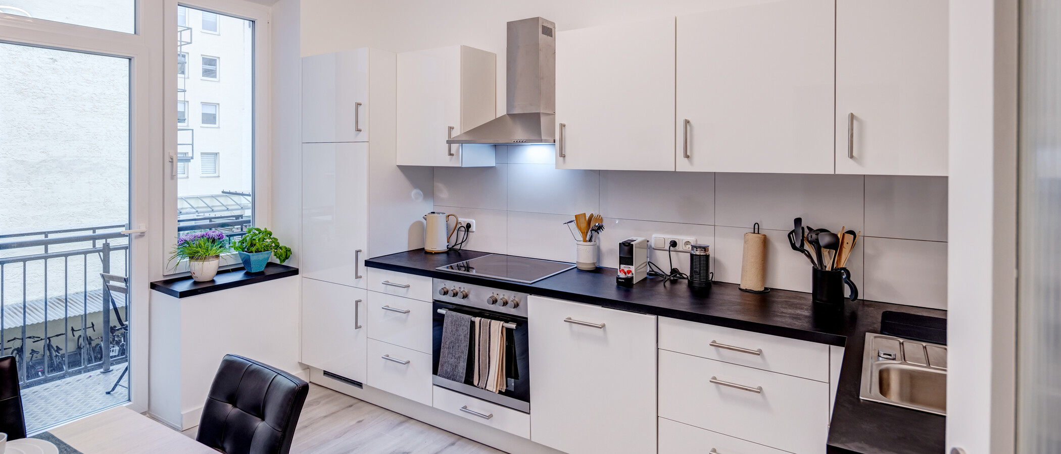 квартира München Westend 01 кухня 14613