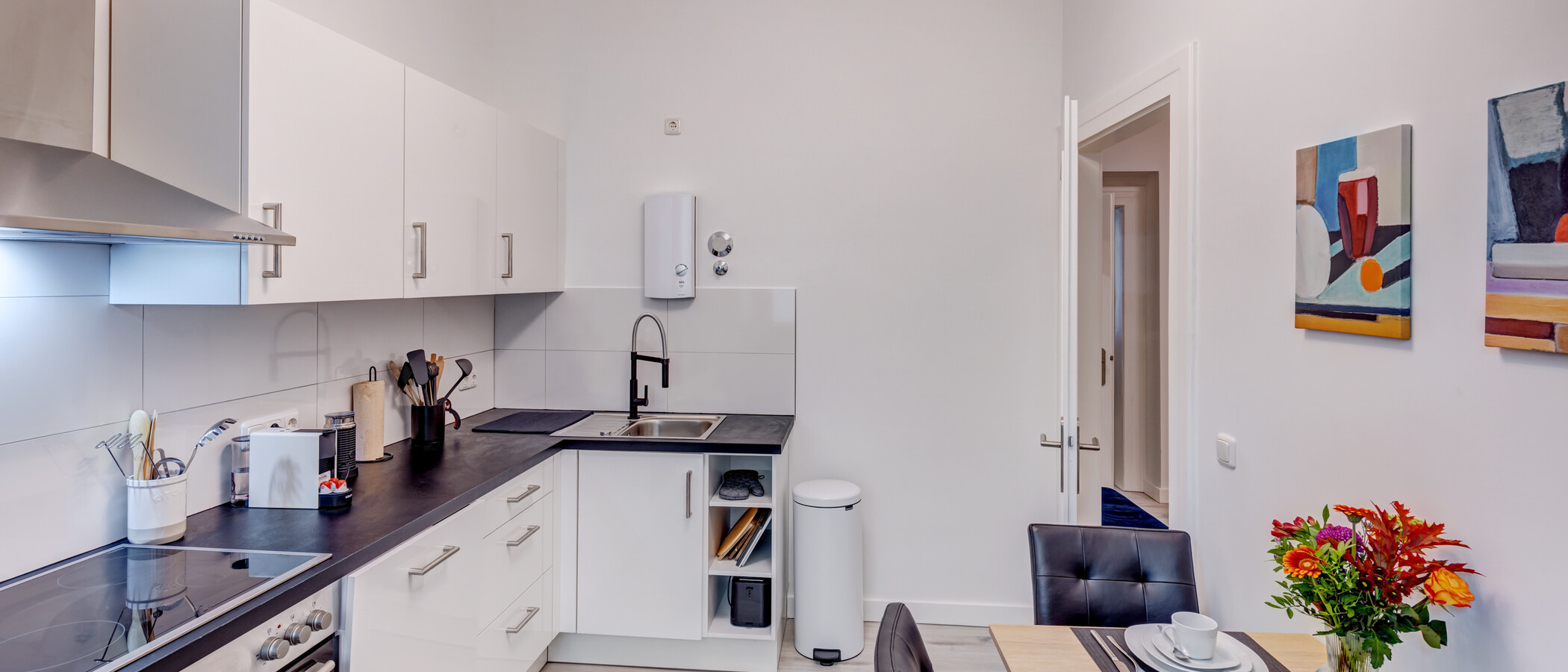 квартира München Westend 02 кухня 14613
