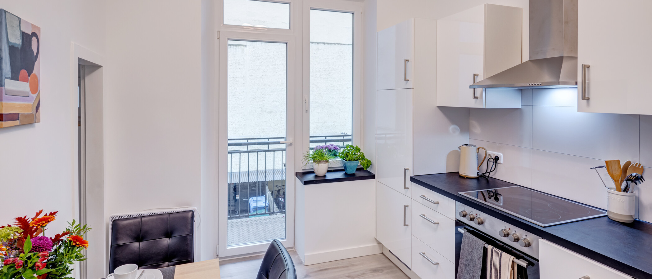 квартира München Westend 04 кухня 14613
