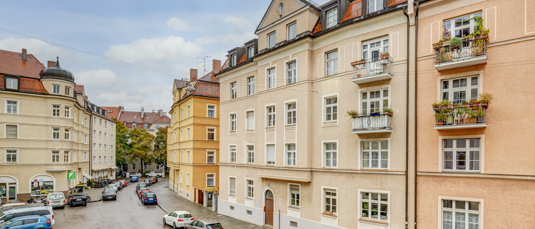 квартира München Westend 01 вид из окна 14613