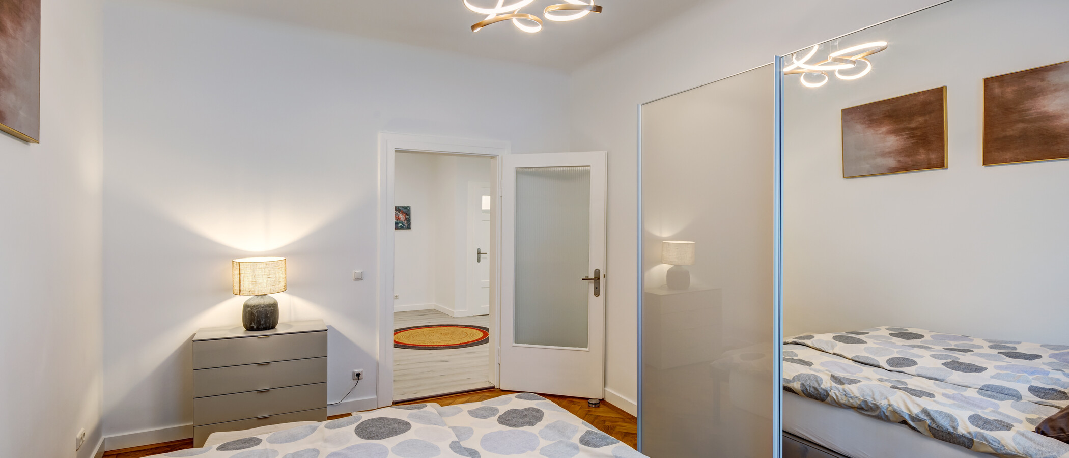 квартира München Westend 03 спальная комната 14613