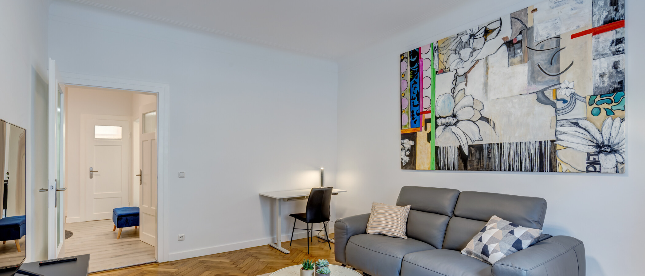квартира München Westend 04 жилое пространство 14613