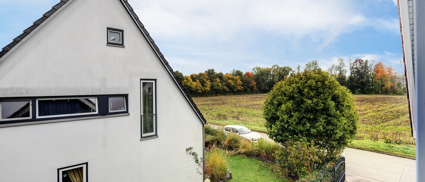 Особняк Ismaning 01 вид из окна 14615