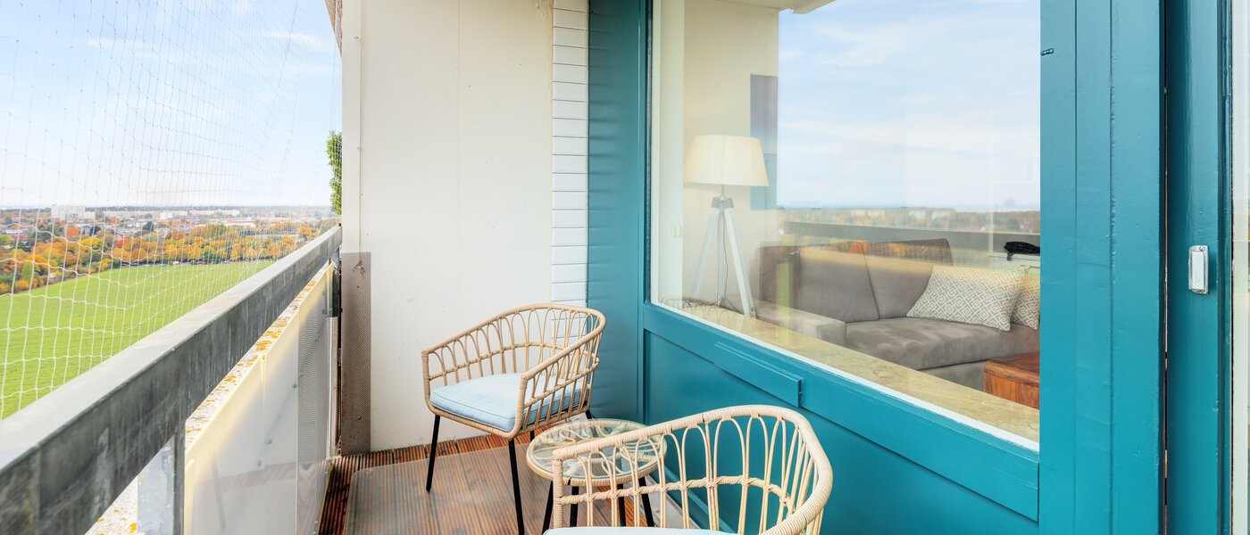 квартира München Parkstadt Solln 02 балкон 14617