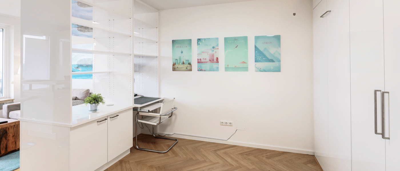 квартира München Parkstadt Solln 01 зона для сна 14617