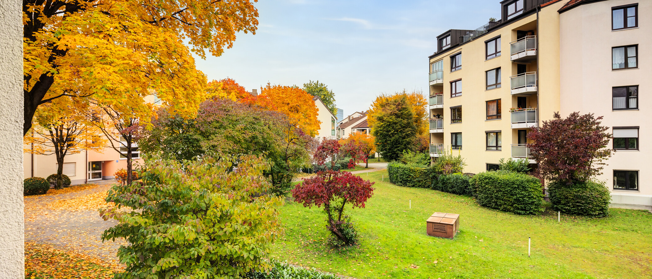 квартира München Zamdorf 01 вид из окна 14627