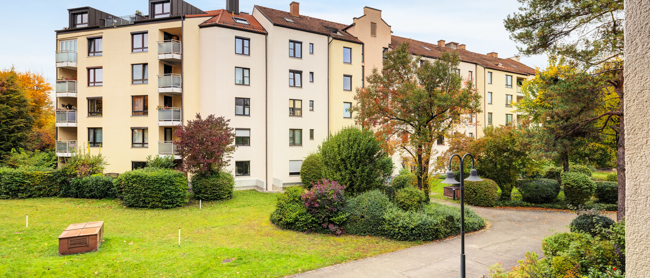 квартира München Zamdorf 02 вид из окна 14627